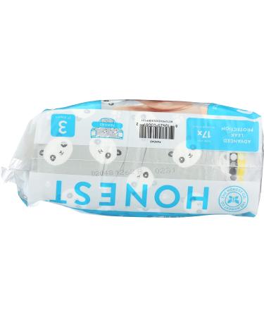 Eco-Friendly Disposable Diapers - The Honest Company Pandas, Size 3 (16-28 lbs), 27 Count - Buy Online on GoSupps.com