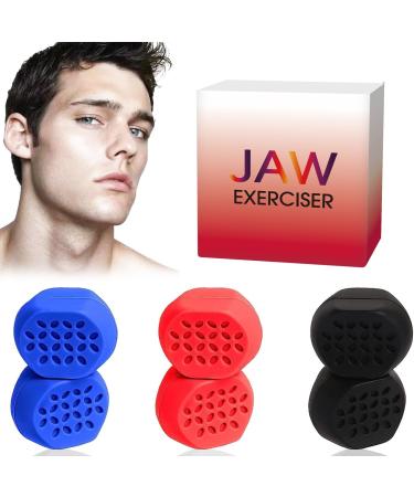 Jaw exerciser 3 Resistance Levels Sports Jaw Exerciser for Men & Women A powerful Jawline exerciser for users of all levels Slims& Tones the Face