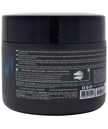 Truss Professional Net Hair Mask - Intensive Repair for Curly Hair - Nano Protein Infused Anti-Static Mask - Repairs & Hydrates Damaged Curls - Buy Online on GoSupps.com