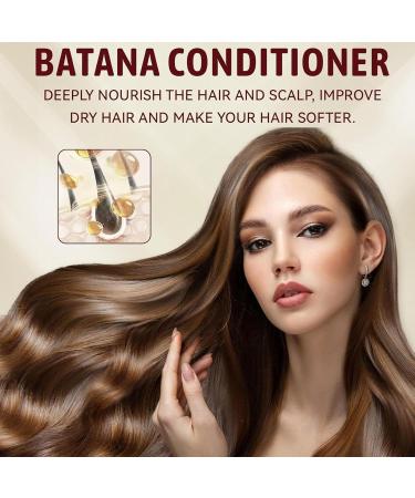 Jukeoiu Batana Oil for Hair Growth Raw Oil Against Hair Loss Organic Natural for Dry and Damaged Hair Eliminates Split Ends Improves Thickness and Increases Shine - Buy Online on GoSupps.com