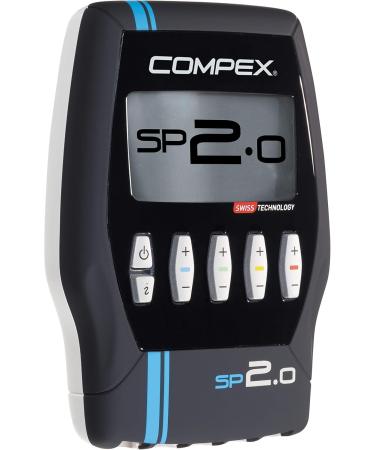 Compex Unisex Adult Sport 2.0 Muscle Stimulator - Black - Buy Online on GoSupps.com