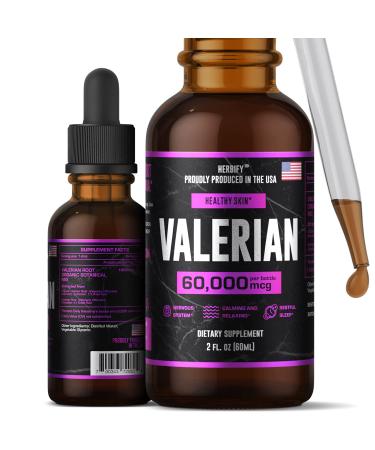 Valerian Root - Valerian Root Natural Supplement - Valerian Root Tincture  Nervous System and Stress Relief Support - Liquid Extract for Anxienty - Vegan Organic 2 Fl oz - Buy Online on GoSupps.com