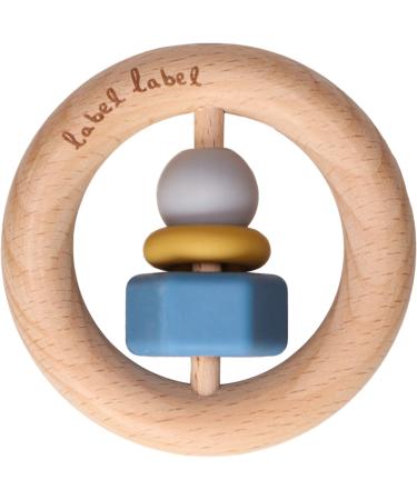 Label Label Bijtring Blauw