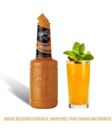 Finest Call Mango Puree 1 Litre - Premium Fruit Puree for Cocktails, Cooking & Baking - Buy Online on GoSupps.com