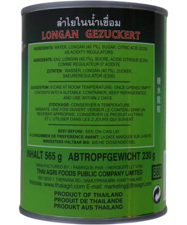 Aroy-D Longans in Syrup 1 x 560 g - Buy Online on GoSupps.com