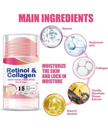 B ton de s rum raffermissant au r tinol et au collag ne b ton d'acide hyaluronique pour le cou et le visage | Multi baume hydratant Blam pour une hydratation profonde de jour et de nuit r duit les - Buy Online on GoSupps.com