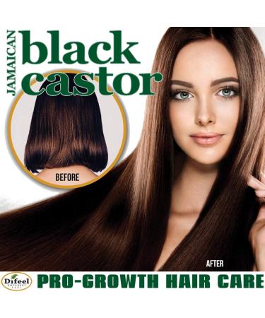 Difeel Jamaican Black Castor Superior Growth Hair Care Set - Shampoo, Hair Mask & Root Stimulator - 3-Piece Set - Buy Online on GoSupps.com