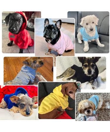 Eastlion Dog Sweater - Warm Red Puppy T-Shirt Pullover Coat | Size LL Pet Apparel - Shop Internationally - Buy Online on GoSupps.com