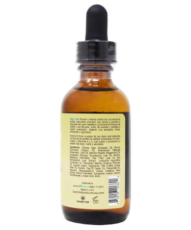 Rosemary Mint Scalp & Hair Strengthening Oil - 2 oz | Nourish All Hair Types - International Shipping Available - Buy Online on GoSupps.com