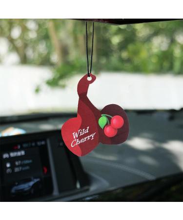 12Pcs Natural Cherry Scented Car Air Fresheners - Long Lasting Smell for Men & Women | Vent Clips Bulk Pack - Automotive Car Freshener Perfume - Buy Online on GoSupps.com
