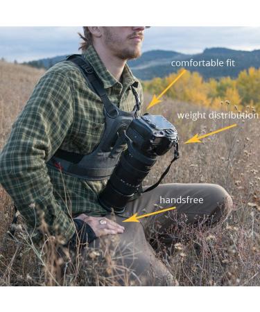 Cotton Carrier CCS G3 Camera Harness System - Grey | Secure Camera Holder - Buy Online on GoSupps.com