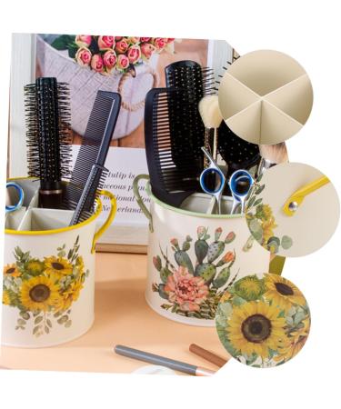 Buy Housoutil Box Slots Toothbrush Holder & Cutlery Rack - Galvanized Bathroom Organizer for Utensils & Laundry - Buy Online on GoSupps.com