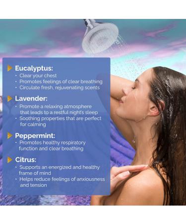 Valitic Aromatherapy Shower Steamers - Stress Relief & Relaxation Gift for Women - 8 Natural Essential Oil Fizzies - Lavender, Eucalyptus, Citrus, Peppermint - Buy Online on GoSupps.com