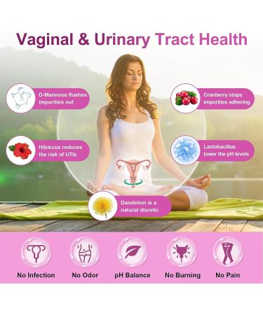 Women's Probiotics with Digestive Enzymes, Prebiotics, Cranberry & D-Mannose - 100 Billion CFUs - Supports Gut, Vaginal & Urinary Tract Health - 90 Capsules - Buy Online on GoSupps.com