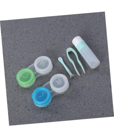 Buy Homsfou 2-St Lens Container - Stylish Double Boxes for Contact Lens Storage | International Shipping Available - Buy Online on GoSupps.com