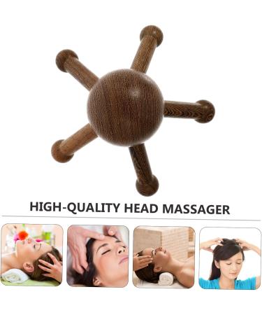 Gleavi 5 STK Portable Hair Scalp Massage Device - Handmade Claw Head Massager for Spa Relaxation - Buy Online on GoSupps.com