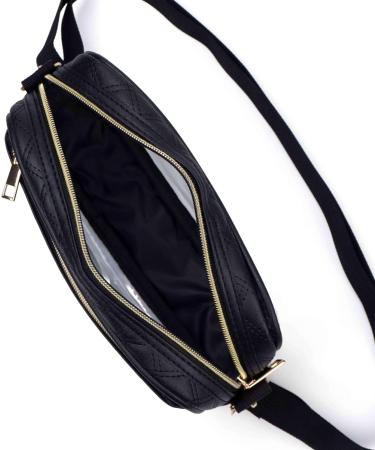Stadium Approved Clear Era Bag - Clear/Black Crossbody Purse for Concerts & Events | One Size - Buy Online on GoSupps.com