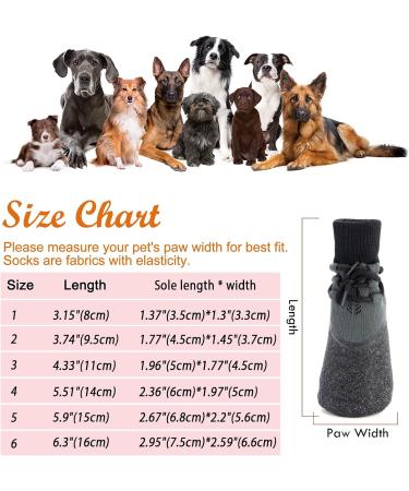 Buy Avaner 4-Piece Dog Socks - Lace-Up Waterproof Anti-Slip Shoes for Small & Medium Dogs | Durable Pet Foot Protection - Buy Online on GoSupps.com