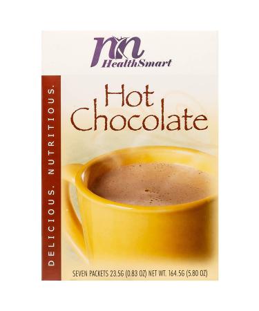 HealthSmart High Protein Hot Chocolate Drink - 15g Protein - Low Calorie, Low Carb, Low Fat - Aspartame Free - KETO Diet Friendly - 7 Count Box - Buy Online on GoSupps.com