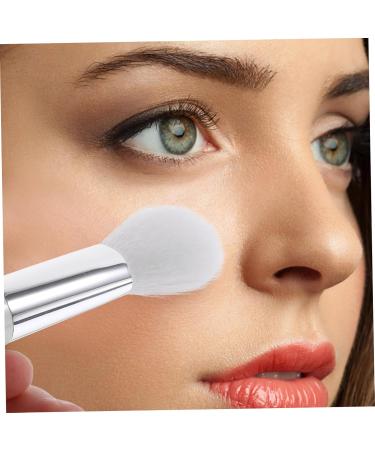 Housoutil Eyeshadow 2pcs Double Head Blush Brush Travel Makeup Beauty Brush Nose Shadow Miss Fluffy Powder Applicator - Buy Online on GoSupps.com