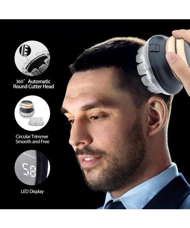 KEMEI 887 Hair Clipper for Men | Cordless Trimmer & Self-Haircut Kit with LED Display | Rechargeable & Lightweight for Perfect Grooming - Buy Online on GoSupps.com