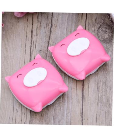Buy Healifty 6pcs Cartoon Lens Storage Case - Piglet Design Lens Container & Medium Accompanying Box for International Shipping - Buy Online on GoSupps.com