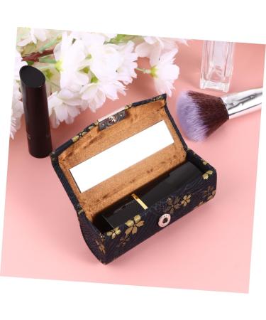  Mikinona Mikinona Lipstick Storage Box Elegant Pattern Makeup Storage Case for Women Cosmetic Storage Case Makeup Drawer Organizer - Buy Online on GoSupps.com