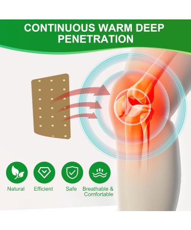 MYMULIKE Heat Patches Herbal Plaster Maximum Strength Joint Patches - 60 Count - Buy Online on GoSupps.com