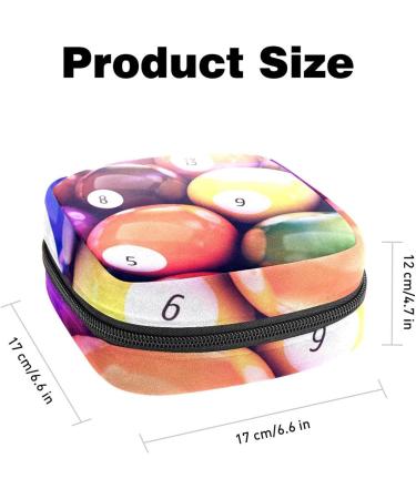 Menstruation Pad Bag with Zipper | Women s Napkin & Tampon Storage Bag | Stylish Collection Bags for Girls - Buy Online on GoSupps.com