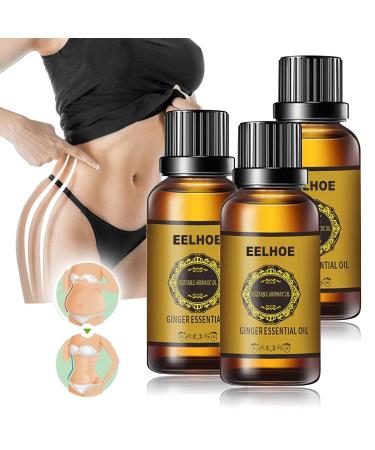1/2/3PC Drainage Ginger Oil - Herbal Anti-Cellulite Massage Oil for Weight Loss | 10ml - Buy Online on GoSupps.com
