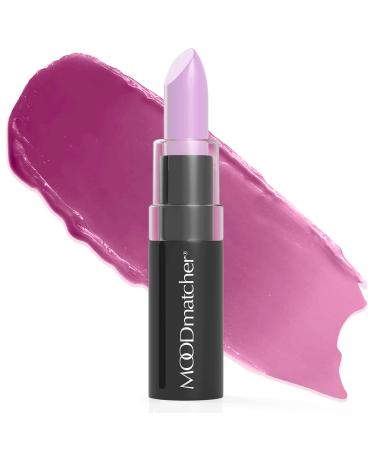 MOODmatcher original Color Changing Lipstick   12 Hours Long-Lasting  Moisturizing  Smudge-Proof  Easy to Apply Creamy Lipstick  Glamorous Personalized Color  Premium Quality   Made in USA (Lavender)