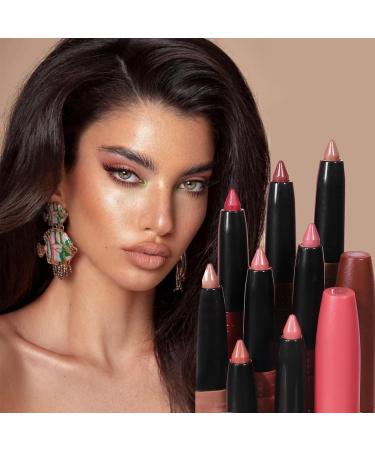 Buy Nude Lip Liner | Plumping & Long Lasting Matte Lipstick | #04 Light Brown | All Day Creamy Stain | International Shipping - Buy Online on GoSupps.com