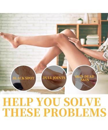 EXQST Lightening Turmeric Scrub for Dark Spots Natural Exfoliating Salt for Body and Face Natural Turmeric Scrub for Dark Spots Smoothing Exfoliator for Underarms - Buy Online on GoSupps.com