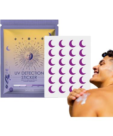 UV detection patches UV detection sticker for sunscreen 24 sun protection spatulas know when to apply sun protection Digital - Buy Online on GoSupps.com