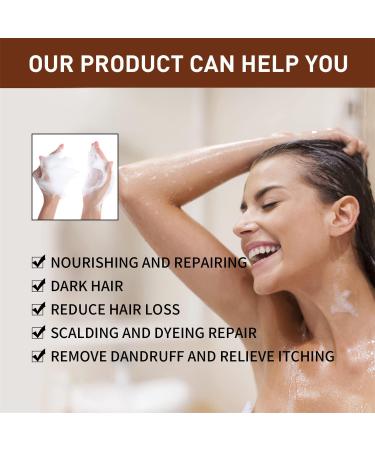 Organic Grey Reverse Shampoo Bar- Darkening Shampoo Bar 100% Natural Organic Conditioner And Repair Care Essence Hair Darkening Shampoo Soap For Repair Hair Volumizing & Moisturizing (3 Pcs) 1 g (Lot de 1) - Buy Online on GoSupps.com