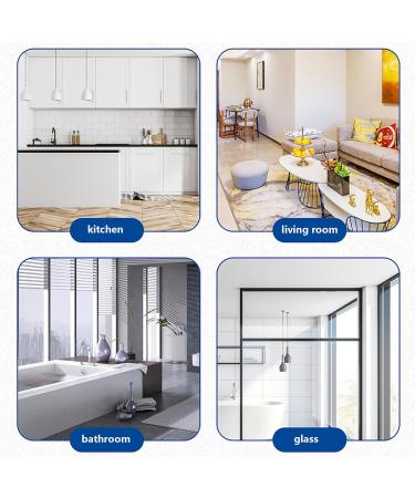 Squeegee for Floor with 51 Long Handle Silicon Broom Floor Squeegee for Tile Floor Cleans Glass Fine Dust Hair Liquids Small:35 130cm - Buy Online on GoSupps.com