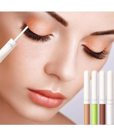 Eyeshadow Stick | 4 Colors Liquid Matte Eyeshadow for Quick Drying - High-pigmented Eyeshadow Cream Eyeshadow Primer Kit Prevent Oily Lids and Creasing Long Lasting Eye Shadow for Makeup Shzons B - Buy Online on GoSupps.com