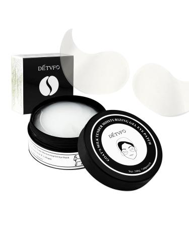 DETVFO Hydrogel Eye Pads - 100g / 60pcs with Nourishing Goat Milk for Bright Eyes - International Shipping Available - Buy Online on GoSupps.com