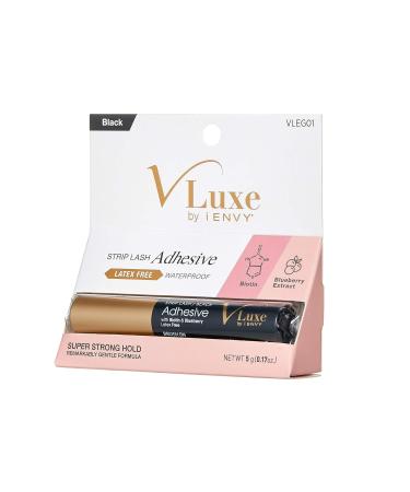 Buy i-ENVY VLuxe Biotin Strip Lash Adhesive Black - Long-Lasting Waterproof & Ideal for International Shipping | Best Price Online - Buy Online on GoSupps.com