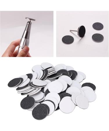 Effortless Foot Care: 80# Coarse Sanding Paper Grinding Wheel for Nail Glue Removal & Horny Skin Peeling - Easy Replacement for At-Home Use - Buy Online on GoSupps.com