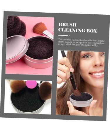 DOITOOL 5sets Makeup Sponge Tools Cosmetic Brush Cleaner Colored Stickers Make up Remover Eyeshadow Brush Cleaner Dry Miss Eye Shadow Brush Makeup Brush Activated Carbon Sponge - Buy Online on GoSupps.com