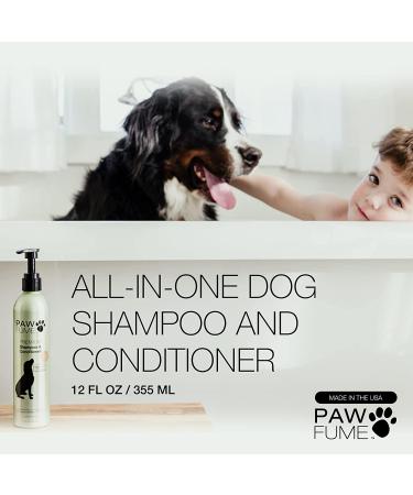 Pawfume Hypoallergenic Dog Shampoo & Conditioner for Smelly Dogs | Probiotic Pet Shampoo for Puppies & Show Dogs - Buy Online on GoSupps.com