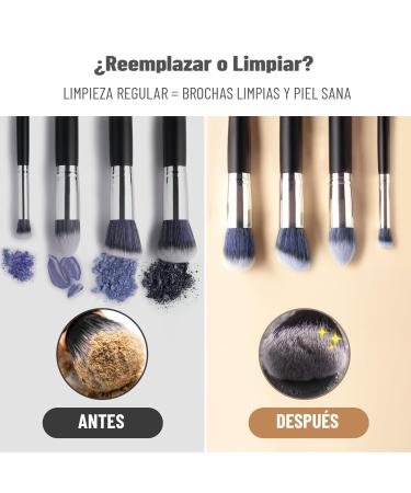 USB Makeup Brush Cleaner - Fast & Easy Makeup Brush Cleaning | Compact Black Design - Buy Online on GoSupps.com