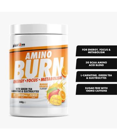 Per4m Amino Burn Mango Orange 240g - Buy Online on GoSupps.com