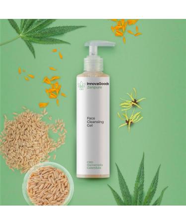  InnovaGoods InnovaGoods CBD Facial Care Kit 1 cleansing facial gel nourishes soothes reduces redness 1 facial mist regenerates hydrates and relieves affected or irritated skin for - Buy Online on GoSupps.com