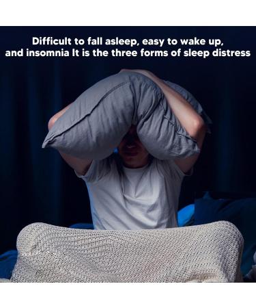 Handheld Sleep Aid Device | 3 Strength Levels Pressure Relief Microcurrent | Fast Sleep Solution with Auto Switch-Off Function - Silver - Buy Online on GoSupps.com