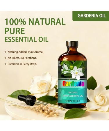 Gardenia Essential Oil 4 Fl Oz and Honeysuckle Essential Oil 4 Fl Oz - Gardenia & Honeysuckle Oil for Diffuser Aromatherapy Home Fragrance Skin & Hair Care DIY Candle & Soap Making Yoga - Buy Online on GoSupps.com