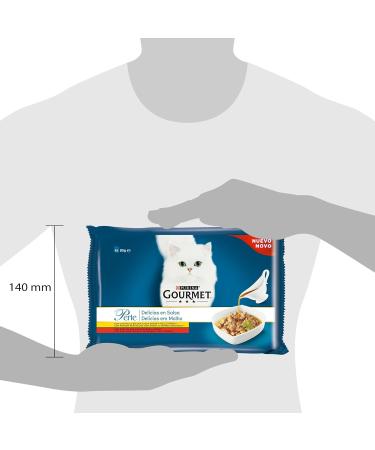 Purina Gourmet Perle D lice en Sauce 12 X 4 X 85 g  - Buy Online on GoSupps.com