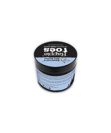 Squirrel's Nut Butter Happie Toes Foot Salve Tub - Peppermint & Tea Tree 2oz (Pack of 1) - Buy Online on GoSupps.com
